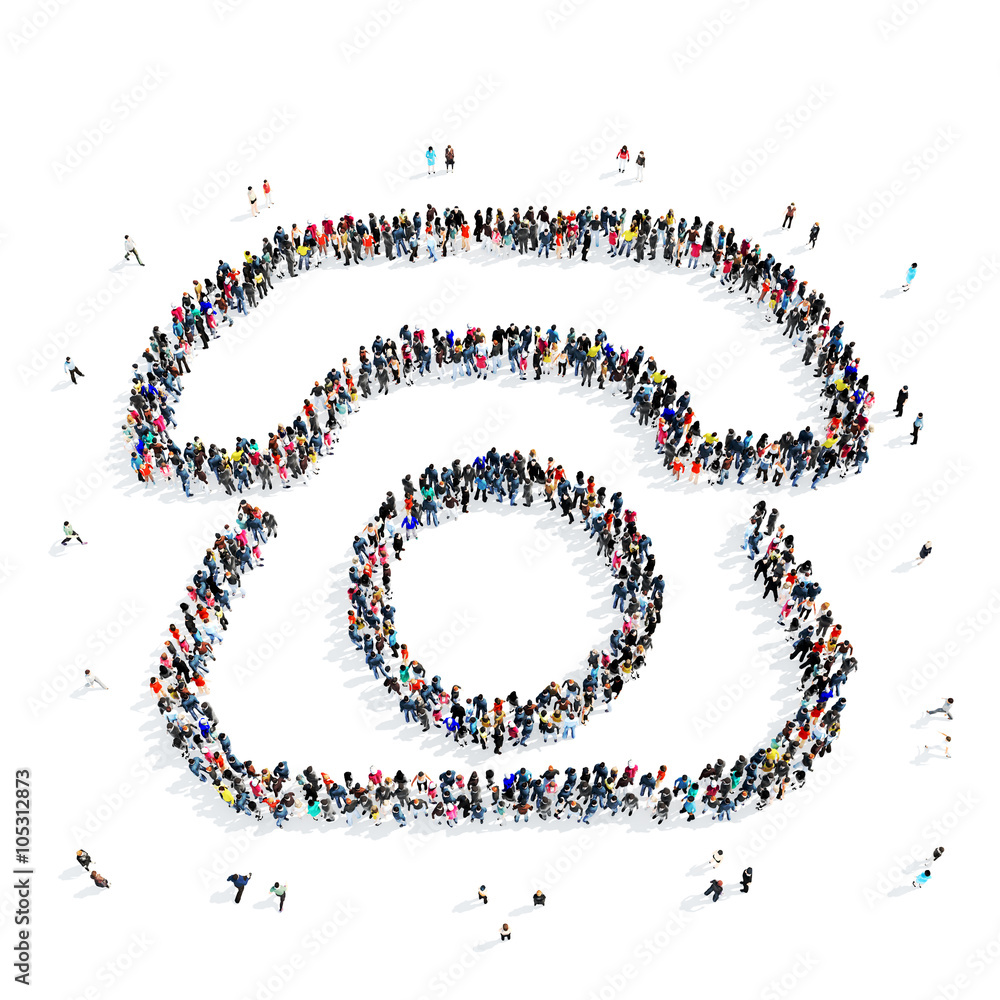 people retro phone icon people retro phone icon