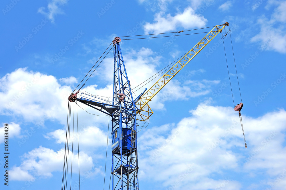 Construction tower crane