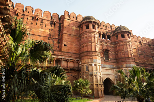 The Agra Fort in Agra photo