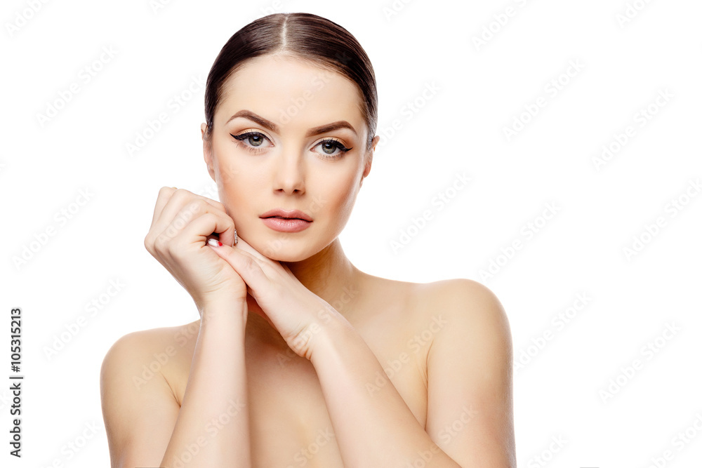 Beautiful Woman with Clean Fresh Skin Beautiful Woman with Clean Fresh Skin