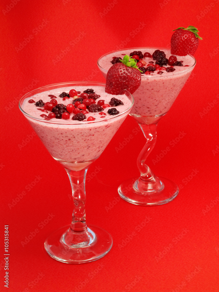Cocktails Collection - Summer Berry Smoothie Cocktails Collection - Summer Berry Smoothie