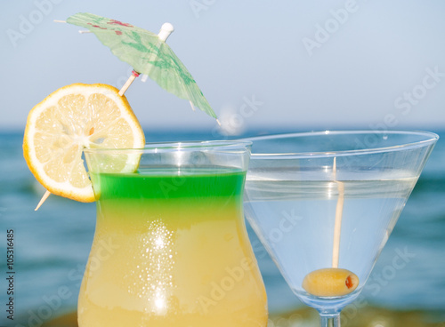 Cocktails at the Beach
