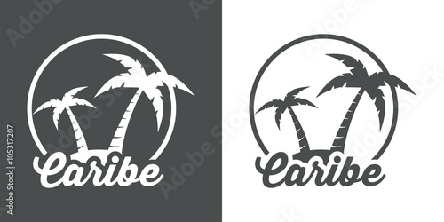 Icono plano Caribe #1