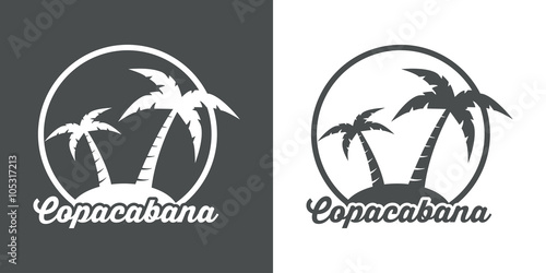 Icono plano Copacabana #1
