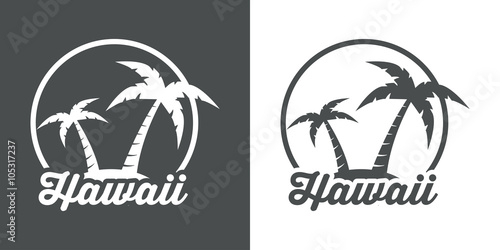 Icono plano Hawaii #1