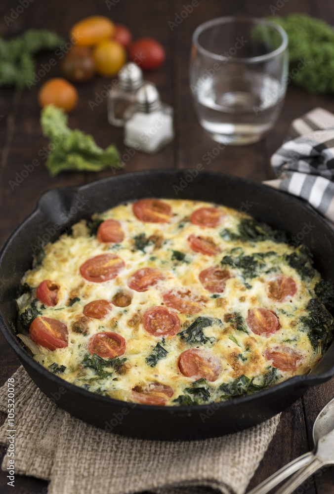 Kale Frittata Kale Frittata