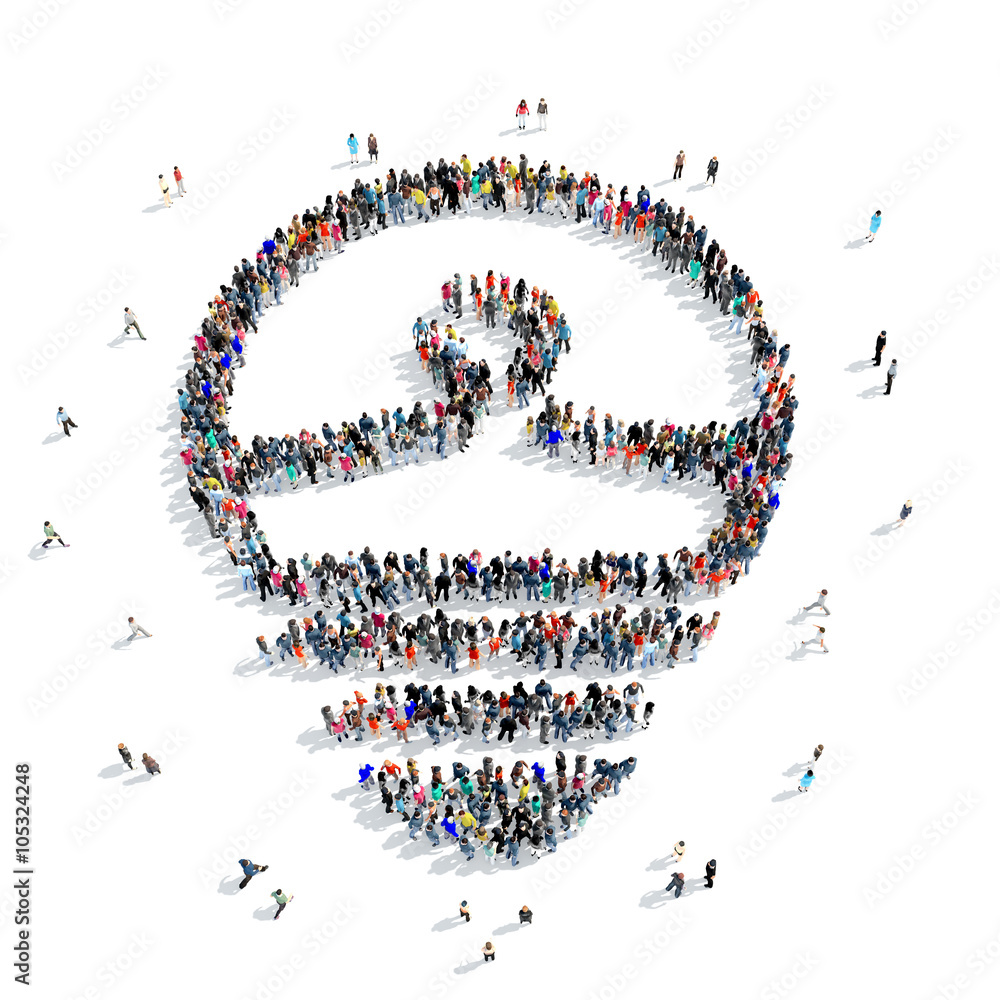 people shape light icon people shape light icon