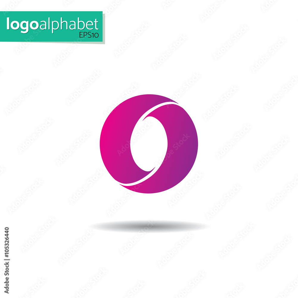 LogoAlphabet, letter O LogoAlphabet, letter O