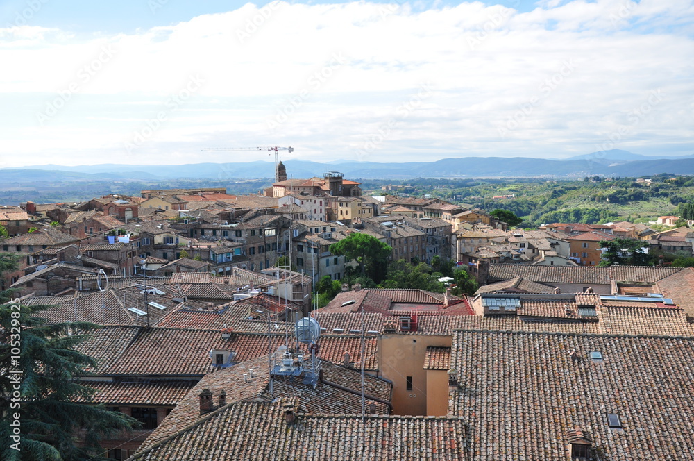 Naklejka premium toskania