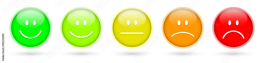 Smileys Smilies Emoticons Buttons Icons Bewertung Rezension Service ...