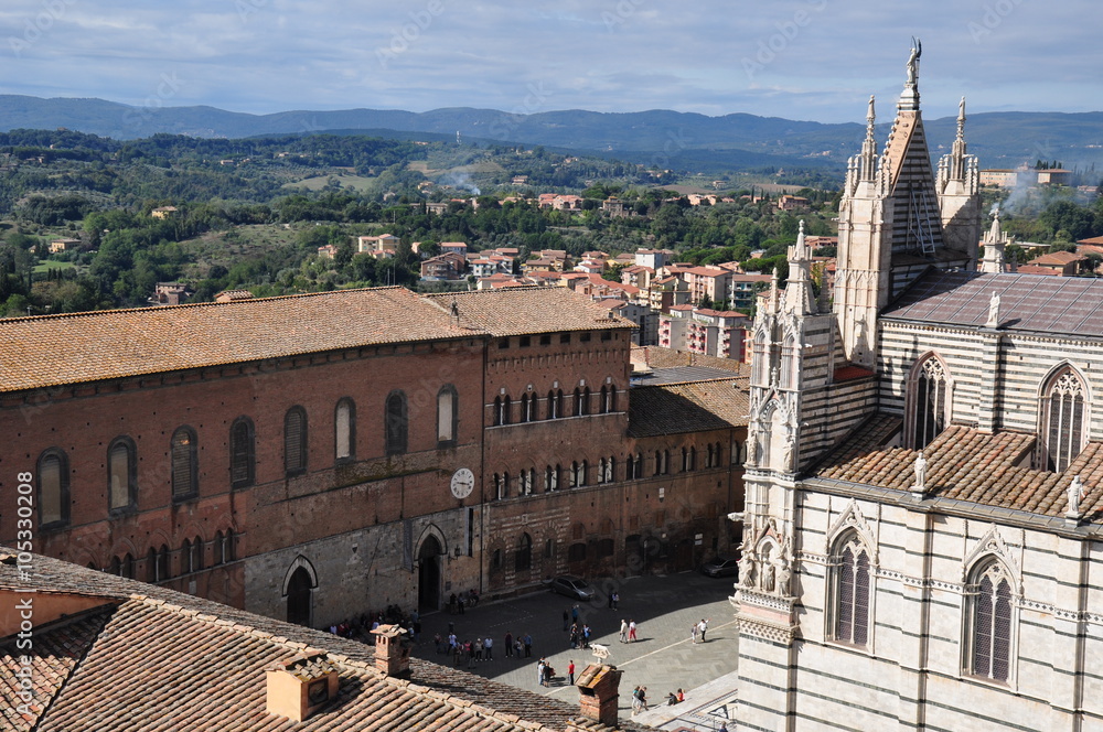 Naklejka premium toskania