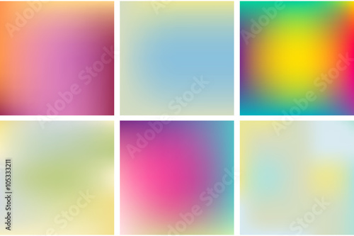 Abstract blurred colorful background