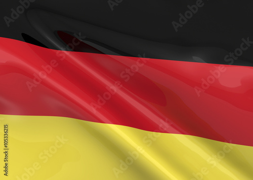 Germany Flag - 3D