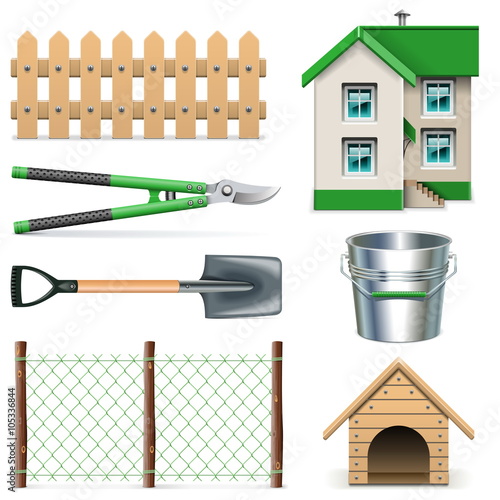 Vector Garden Icons Set 2