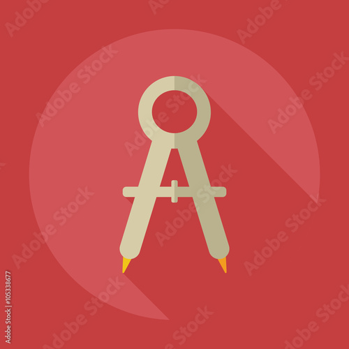 Flat modern design with shadow  Icon dividers