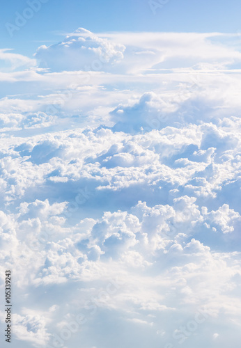 Fototapeta Naklejka Na Ścianę i Meble -  Cloudscape Blue sky and white cloud
