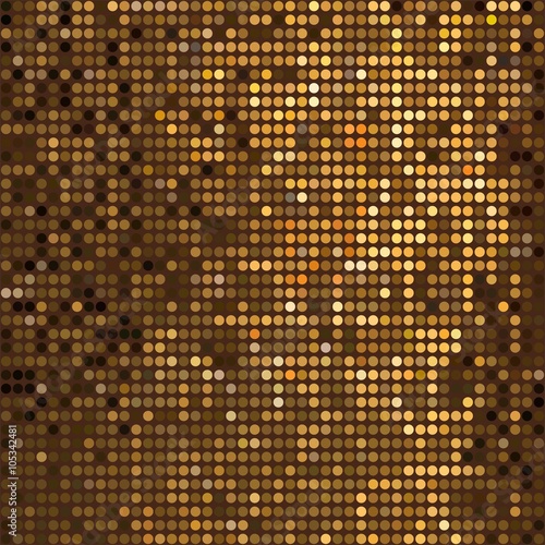 goldene Punkte - Vektor Grafik - Gold Beige Braun Gelb -Glanz - Gold dots - Stock Vector - Beige Brown Yellow gloss