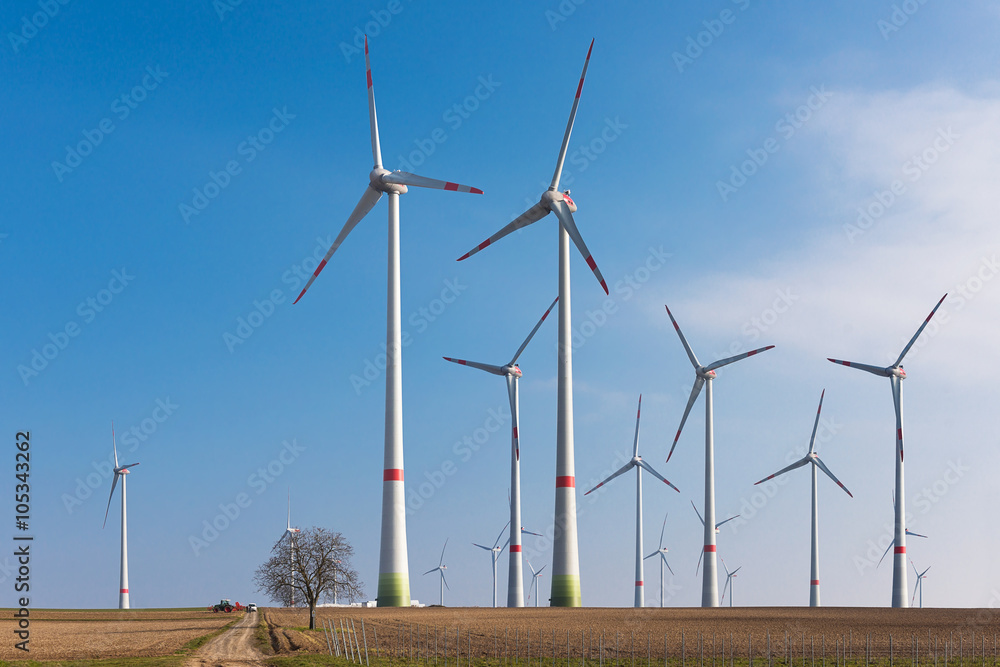 Windkraftanlage in Rhein-Hessen