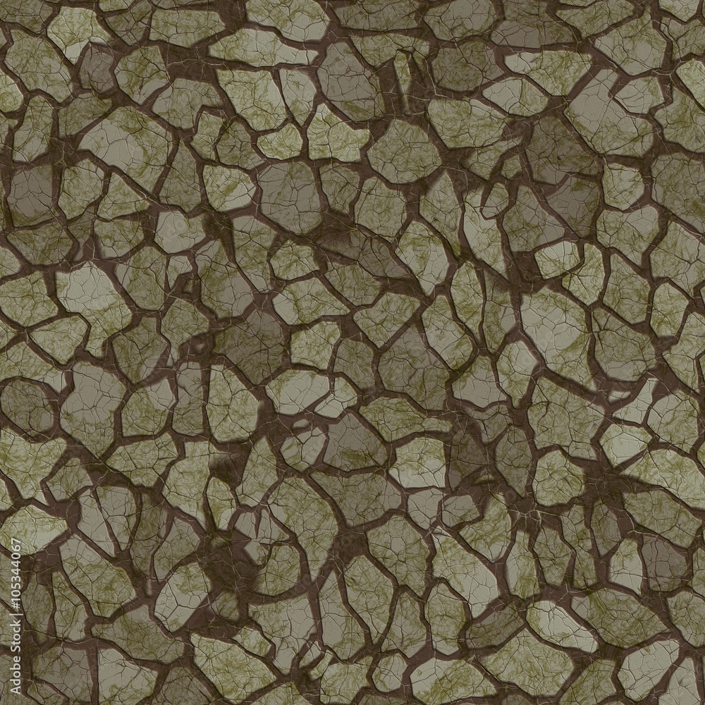 Naklejka premium Ground texture generated. Seamless pattern.