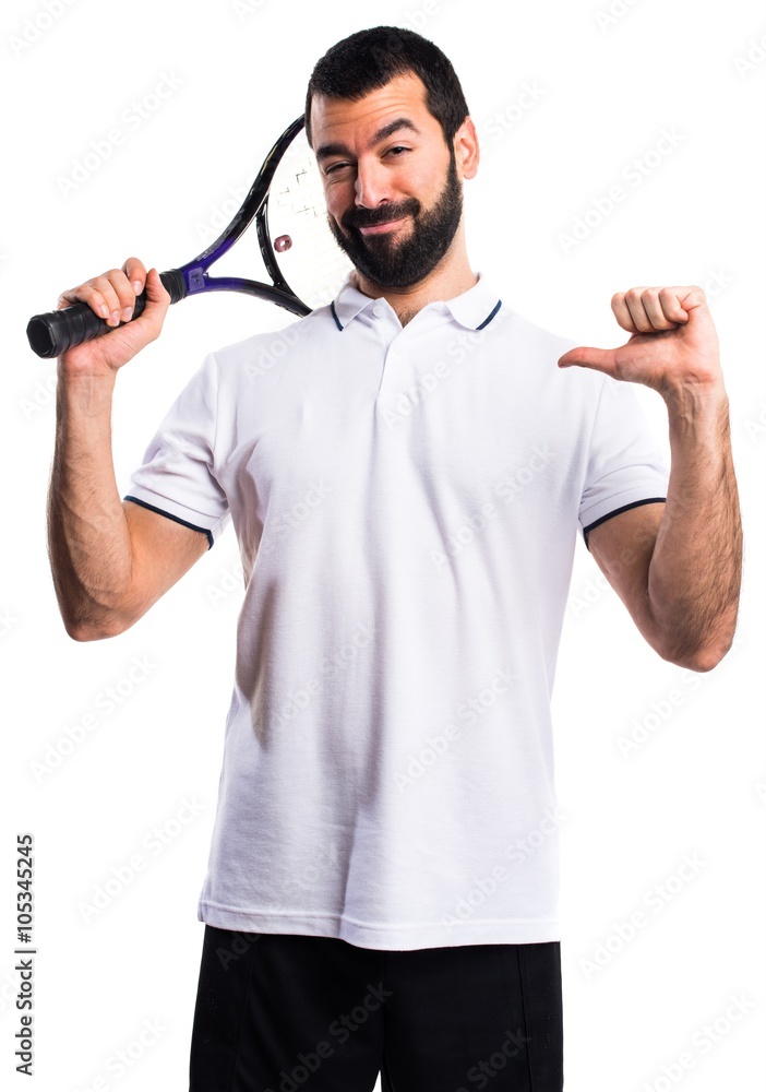 Man proud of himself Man proud of himself