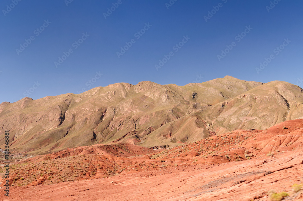 The colourful Andes in Bolivia