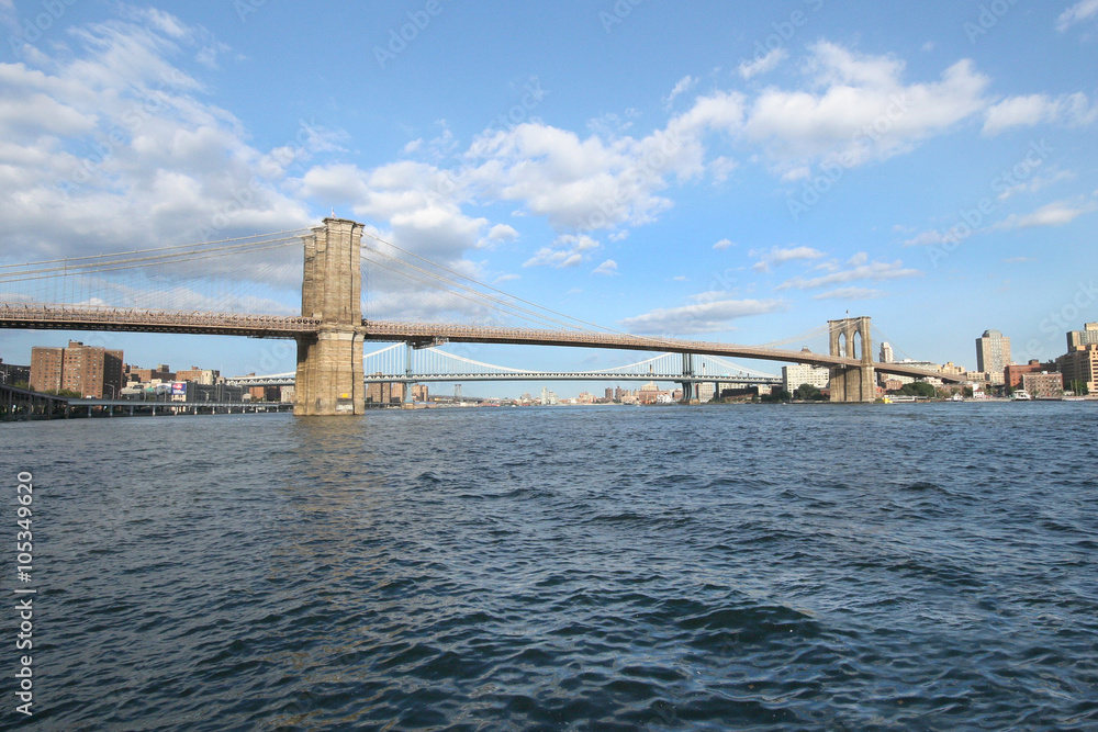 Fototapeta premium Brooklyn bridge. New York (United States of America)