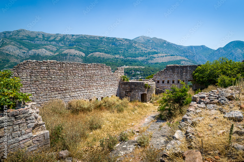 Ruins of old Sutomore fortress