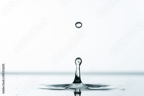 Water splashes background