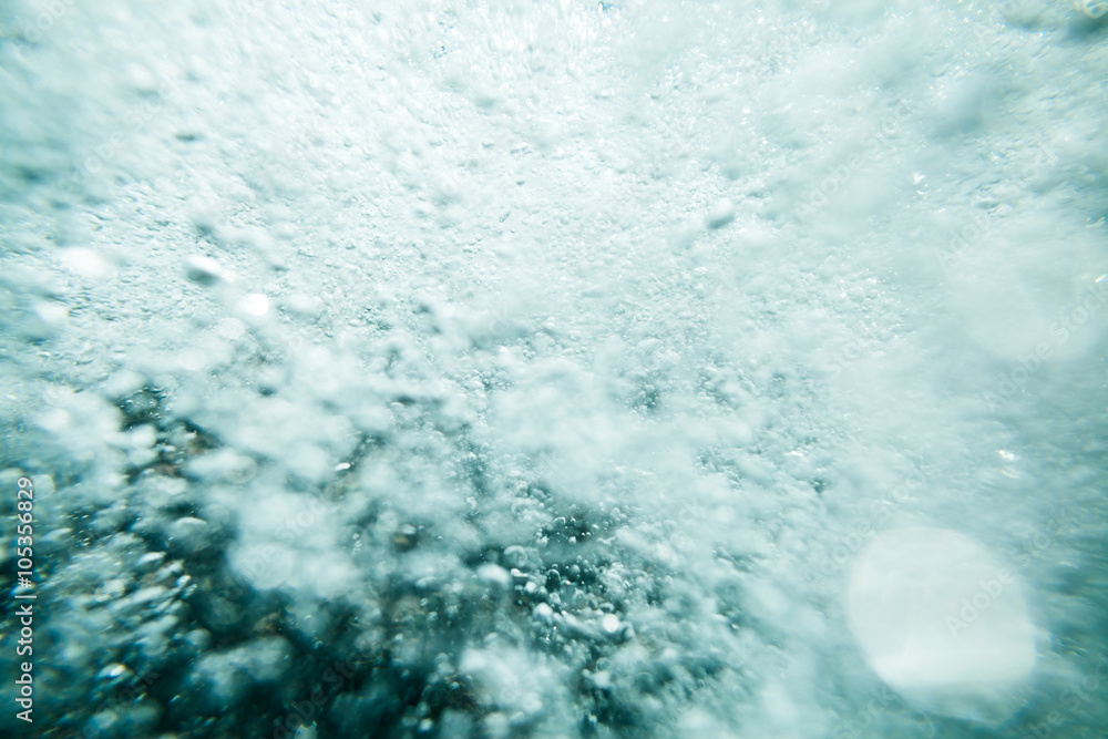 abstract underwater bubbles with bokeh abstract underwater bubbles with bokeh