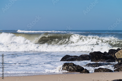 Atlantic waves in Portugal