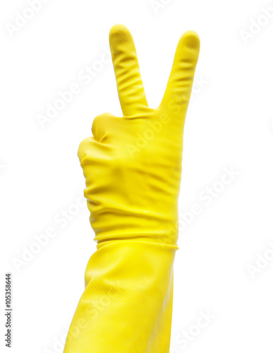 Gummihandschuh