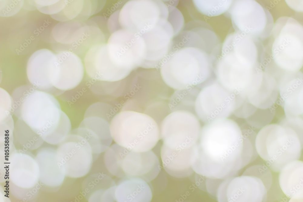 Obraz premium abstract background green bokeh circles