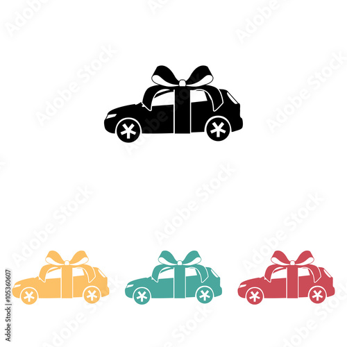the car as a gift  icon