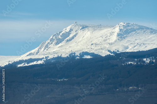 Snowy Vitosha mountain in winter, Bulgaria © vili45