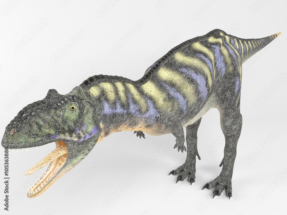 3d render of a Dinosaur inside a white stage 3d render of a Dinosaur inside a white stage