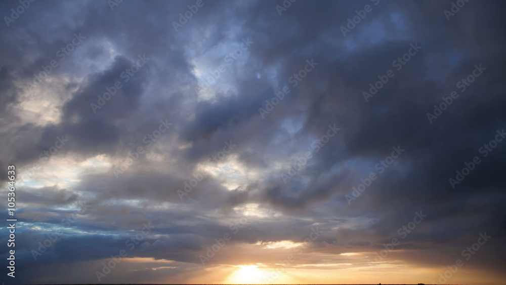 Amazing cloudy sunrise time lapse Amazing cloudy sunrise time lapse