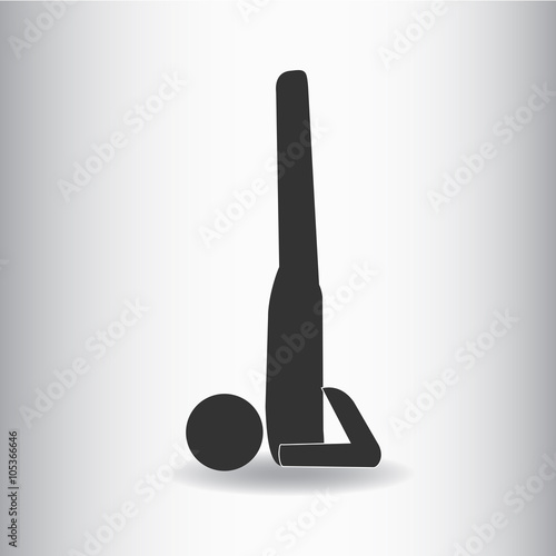 yoga stick man