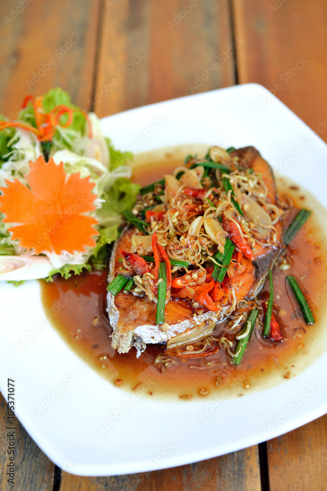 Fry Fish with Sauce Fry Fish with Sauce