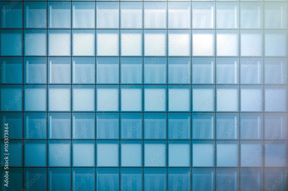 Front view of modern skyscraper business district in sunset light. Blue Skyscraper facade, office buildings. Modern glass silhouettes skyscrapers. Horizontal mockup. 3d render Front view of modern skyscraper business district in sunset light. Blue Skyscraper facade, office buildings. Modern glass silhouettes skyscrapers. Horizontal mockup. 3d render