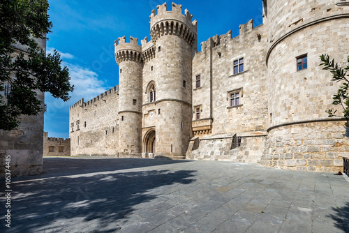 Tableau sur toile Palace of the Grand Master of the Knights of Rhodes