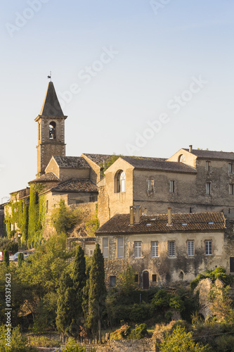 The historic old village of Mirabel aux Baronnies  Provence  France