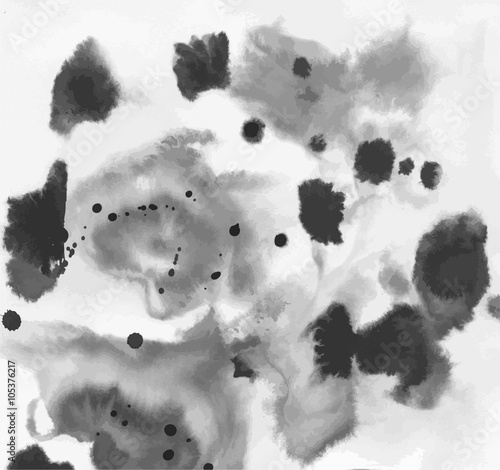 watercolor gray stains