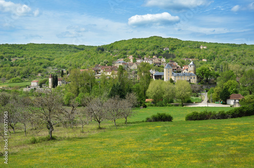 The French village Saint Medard