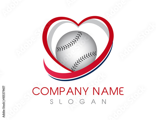 Photography Love baseball logo