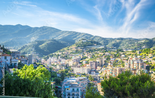 Wallpaper Mural San Remo on Italian coast - areal view Torontodigital.ca