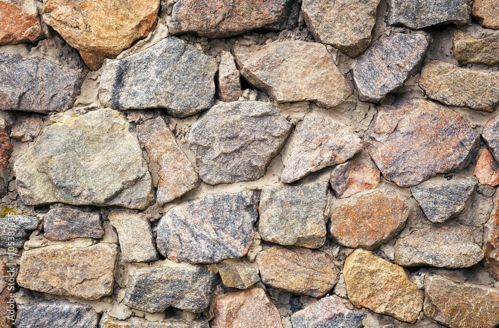 Stone rocks wall background. Stone wall texture