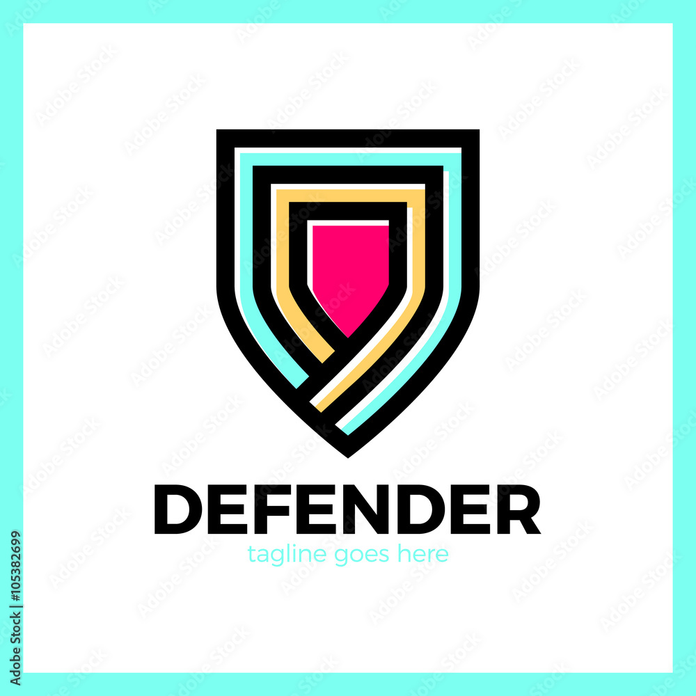 Line Shield Logo Line Shield Logo
