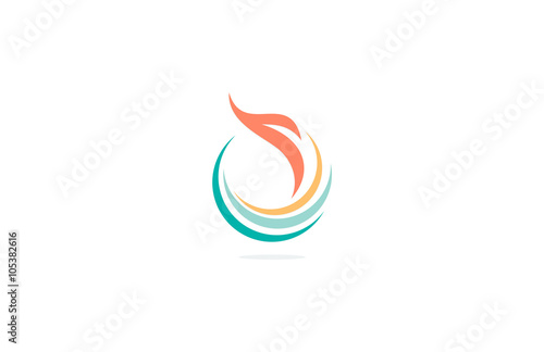 loop swirl business logo