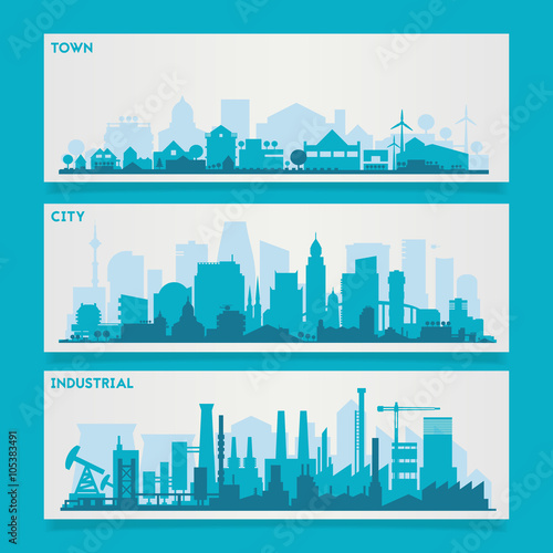 City Skyline Sets