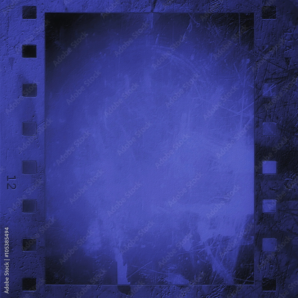 Naklejka premium grunge film strip background